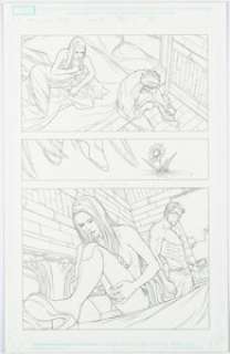 Marvel Artist - Mike Choi The Uncanny X-Men #495 Story Page 21 Original Art (Marvel, 2008)....