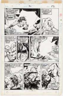 Buscema, John | John Buscema and Ernie Chan Conan the Barbarian #30 Story Page 6 Original Art (Marvel, 1973).... | Heritage