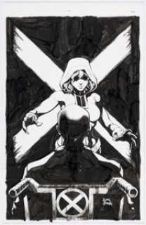 Stegman, Ryan - Ryan Stegman Uncanny Avengers #8 Cover Original Art (Marvel, 2016)....