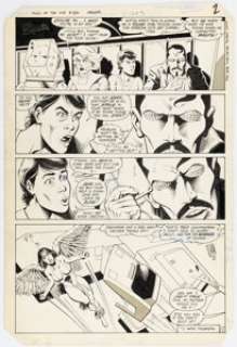 Jurgens, Dan | Dan Jurgens and Karl Kesel Tales of the Legion of Super-Heroes #320 Story Page 2 Original Art (DC, 1985).... | Heritage
