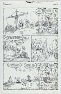 Aragonés, Sergio | Sergio Aragonés Groo #10 Story Page 12 Original Art (Image, 1995).... | Heritage