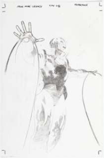 Foreman, Travel - Travel Foreman Iron Man: Legacy #5 Cover Original Art (Marvel, 2010)....