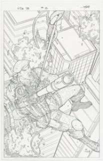 JonBoy Meyers - Classic G.I. Joe Vol. 13 Trade Paperback Cover Original Art (IDW, 2011)....