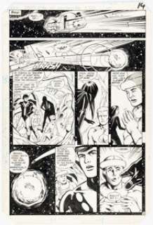 Terry Shoemaker and Karl Kesel - Tales of the Legion of Super-Heroes #316 Story Page 14 Original Art (DC, 1984)....
