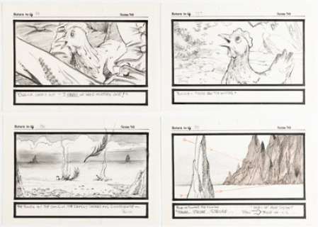 Mike Ploog | Return to Oz Movie Storyboard Original Art Group of 15 (Walt Disney, 1985). (Total: 15 Original Art) | Heritage