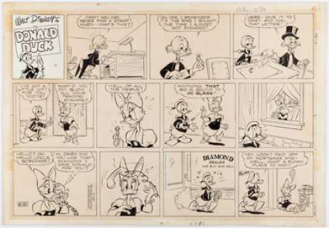 Al Taliaferro | Donald Duck Sunday Comic Strip Original Art dated 6-30-68 (King Features Syndicate, 1968). | Heritage
