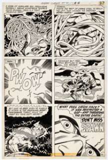 Jack Kirby and Vince Colletta - The New Gods #4 Page 22 Original Art (DC, 1971).