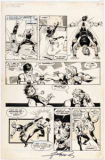 George Pérez And Jack Abel | Deadly Hands of Kung Fu #19 Story Page 10 Original Art (Marvel, 1975). | Heritage