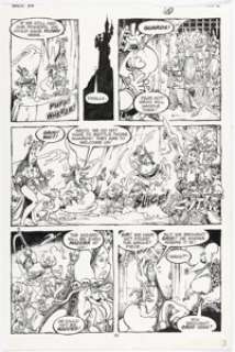 Sergio Aragonés | Sergio Aragonés’ Groo the Wanderer #34 Story Page 12 Original Art (Marvel, 1987). | Heritage