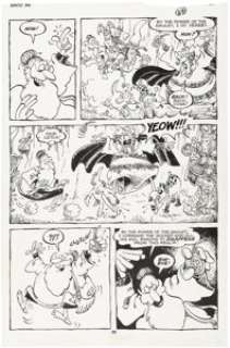 Sergio Aragonés Sergio Aragonés Groo the Wanderer #34 Story Pages 20 Original Art (Marvel, 1987). | Heritage