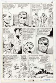 Dick Ayers and John Tartaglione Sgt. Fury Annual #3 Story Page 18 Original Art (Marvel, 1967). | Heritage