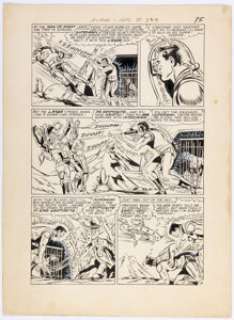Wayne Boring Action Comics #349 Superman Story Page 13 Original Art (DC, 1967). | Heritage