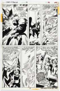 Gene Colan and Tom Palmer Tomb of Dracula #21 Story Page 15 Original Art (Marvel, 1974). | Heritage