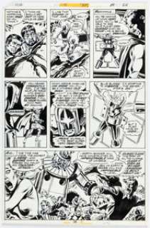 Sal Buscema and Tom Palmer Nova #5 Story Page 15 Original Art (Marvel, 1977). | Heritage