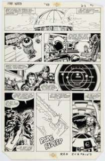Walter Simonson and Tom Palmer Star Wars #58 Story Page 17 Original Art (Marvel, 1982). | Heritage