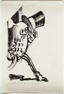 Victor Moscoso Zap #4 "Hocus Pocus" Preliminary Illustration Original Art (The Print Mint, 1969). | Heritage