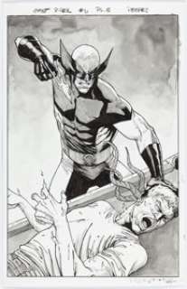 Brent Peeples Ghost Rider #6 Splash Page 2 Original Art (Marvel, 2022).