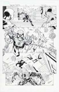 Todd Nauck and Victor Olzaba Spider-Man: The Clone Saga #2 Story Page 11 Original Art (Marvel, 2009).