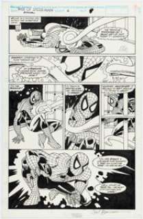 Gil Kane and Sal Buscema Web of Spider-Man Annual #6 Story Page 8 Original Art (Marvel, 1990). | Heritage