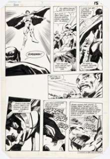Gene Colan and Klaus Janson Jemm, Son of Saturn #3 Story Page 15 Original Art (DC, 1984).