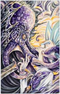 Sara Richard Rick and Morty vs. Dungeons & Dragons #1 Cover Original Art (IDW, 2018). (Total: 2 Items)