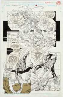 Ron Lim and Jim Sanders III Spider-Man Unlimited #5 Story Page 21 Original Art (Marvel, 1994). | Heritage