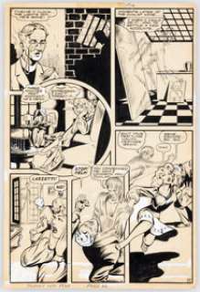 Matt Baker Journey into Fear #1 Story Page 3 Original Art (Superior, 1951).