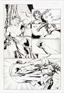 Gary Frank and John Sibal Action Comics #868 Story Page 19 Original Art (DC, 2008). | Heritage