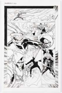 Jim Towe Avengers Forever #11 Story Page 14 Original Art (Marvel, 2023).