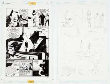 John McCrea Hitman #16 Story Page 5 and Preliminary Original Art Group of 2 (DC, 1997). (Total: 2 Original Art) | Heritage