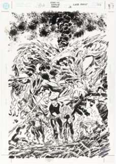 John Byrne Lab Rats #3 Cover Original Art (DC, 2002). | Heritage