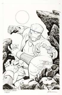 Ethan Young Void Rivals #1 Variant Cover Original Art (Image/Skybound, 2023). | Heritage