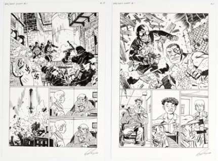 Guy Davis B.P.R.D.: The Black Goddess #1 Story Pages Original Art Group of 2 (Dark Horse, 2009). (Total: 2 Original Art)