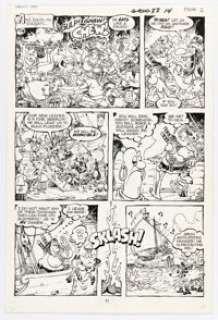 Sergio Aragonés Groo the Wanderer #33 Story Pages 11 Original Art (Marvel, 1987). | Heritage