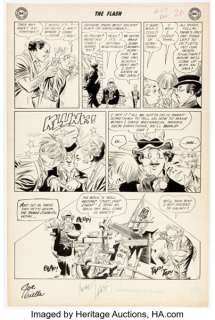 Carmine Infantino and Joe Giella The Flash #117 Story Page 3 Original Art (DC, 1960). | Heritage