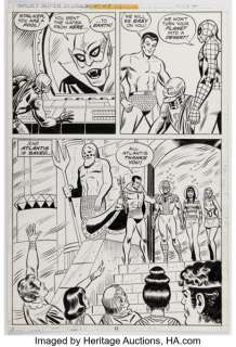 Don Perlin and Mike Esposito Spidey Super Stories #34 Namor Story Page 12 Original Art (Marvel, 1978). | Heritage