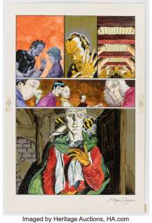 P. Craig Russell Epic Illustrated #3 Elric: The Dreaming City (Part 1) Story Page 4 Original Art (Marvel/Epic, 1980) | Heritage