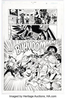 Chris Sprouse and Karl Story Tom Strong #16 Story Page 8 Original Art (DC, 2002). | Heritage