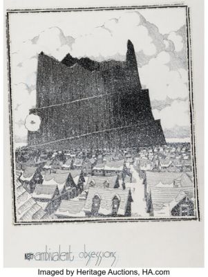 Dave Sim and Gerhard Cerebus #86 Splash Page 20 Original Art (Aardvark-Vanaheim, 1986). | Heritage