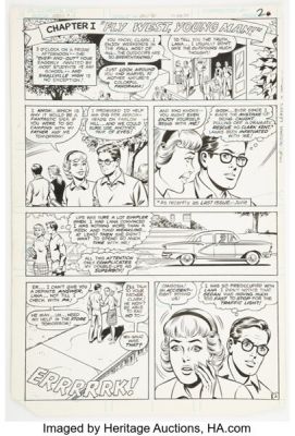 Kurt Schaffenberger and Dave Hunt The New Adventures of Superboy #13 Story Page 2 Original Art (DC, 1981). | Heritage
