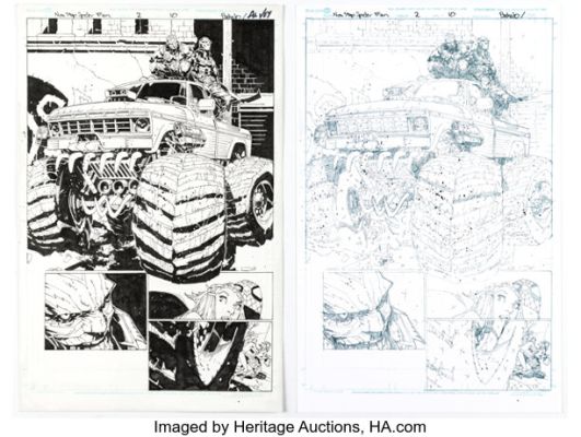 Chris Bachalo and Al Vey Non-Stop Spider-Man #2 Story Page 10 Original Art (Marvel, 2021). (Total: 2 Original Art) | Heritage