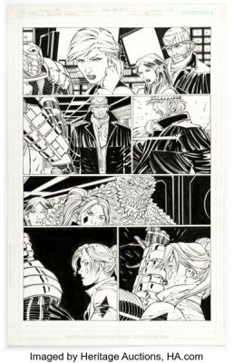 John Romita Jr. and Richard Friend Suicide Squad #13 Story Page 9 Original Art (DC, 2017). | Heritage
