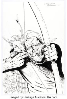 Jeff Lemire Sweet Tooth #29 Cover Original Art (DC/Vertigo, 2012). | Heritage