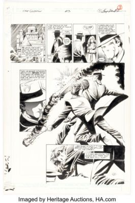 Denys Cowan and Rick Magyar The Question #3 Story Page 2 Original Art (DC, 1987).