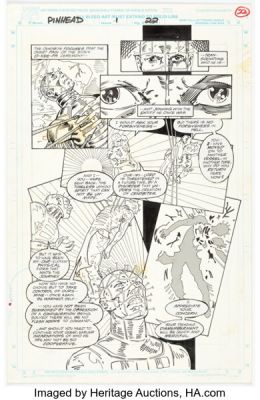 Dario Carrasco and Jim Sanders III Pinhead #1 Story Page 22 Original Art (Marvel, 1993). | Heritage