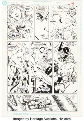 Dan Jurgens, Dick Giordano, and others Armageddon 2001 #2 Story Page 27 Original Art (DC, 1991). | Heritage