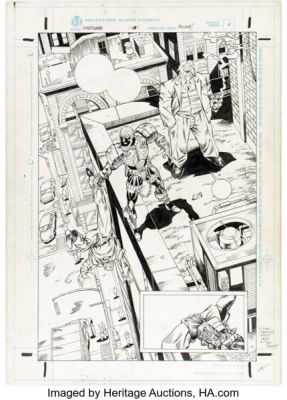 Prentis Rollins, Caesar Antomattei, and Ravil Lopez Hardware #41 Story Page 4 Original Art (DC/Milestone, 1996).