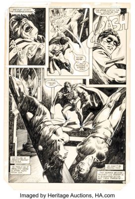 Gene Colan and Alfredo Alcala Batman #349 Story Page 15 Original Art (DC, 1982). | Heritage