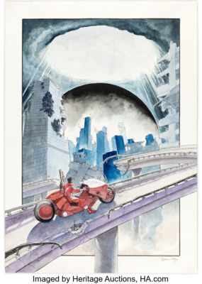 Daniel Govar - Akira Specialty Illustration Original Art (2015).