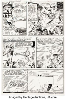 Dick Ayers and Gerry Talaoc Unknown Soldier #243 Story Page 4 Original Art (DC, 1980). | Heritage